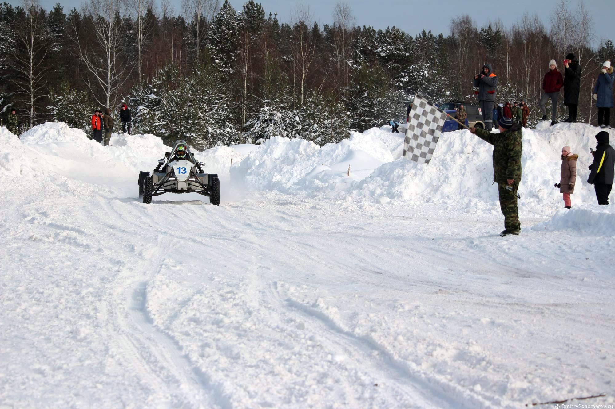 Февральские автогонки в Городце. 28.02.2021