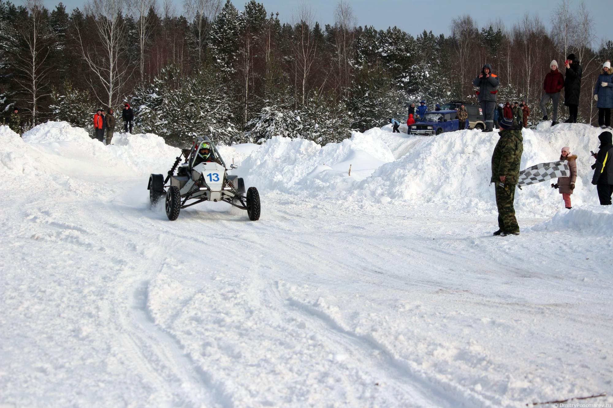 Февральские автогонки в Городце. 28.02.2021