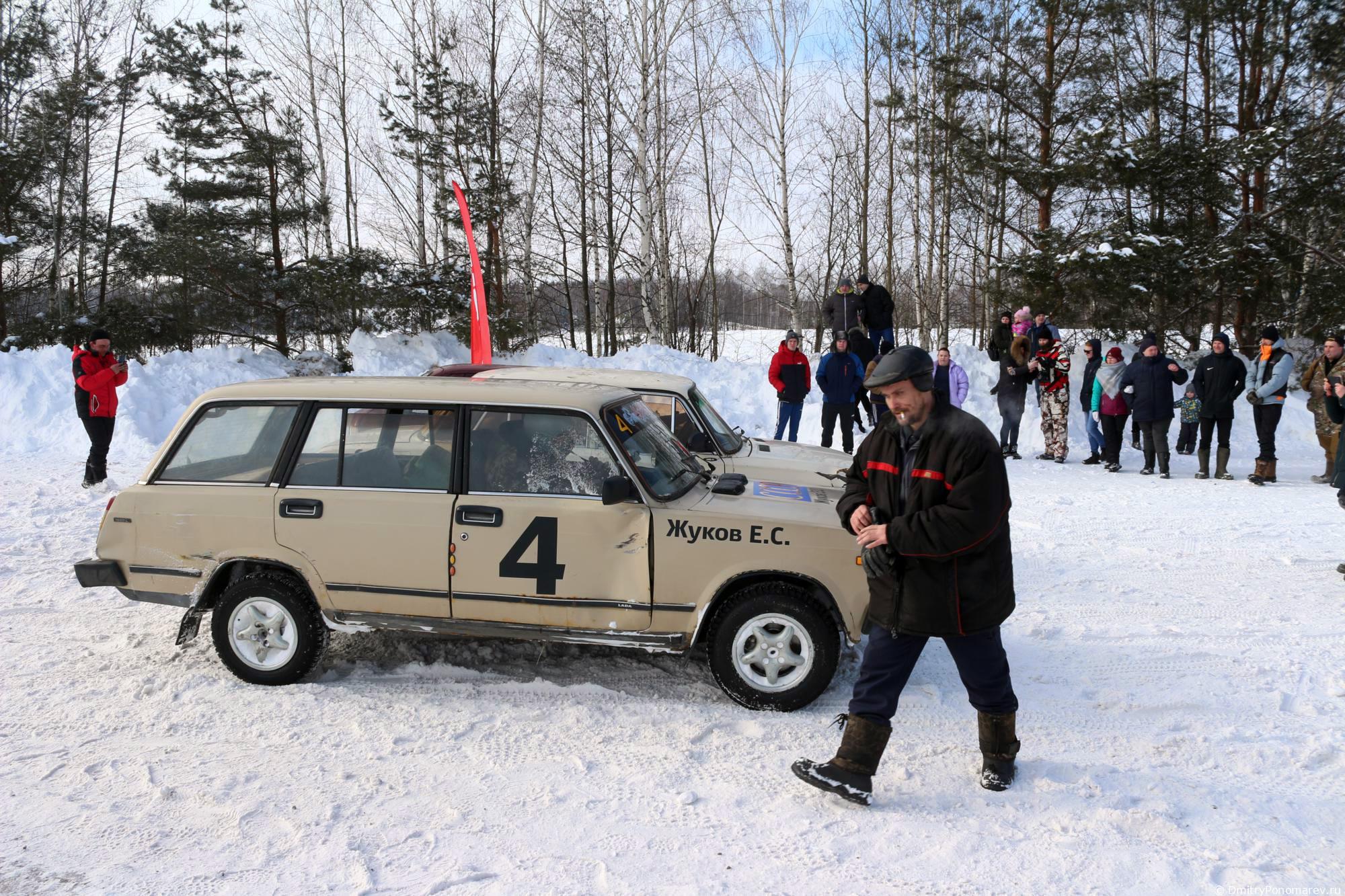 Февральские автогонки в Городце. 28.02.2021