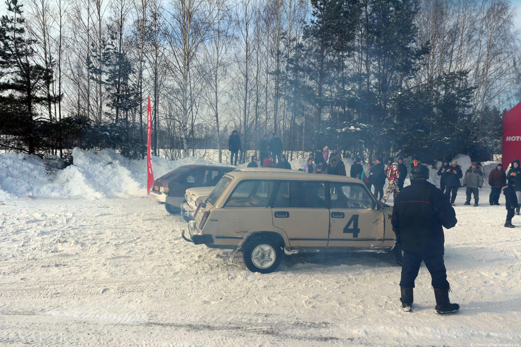 Февральские автогонки в Городце. 28.02.2021