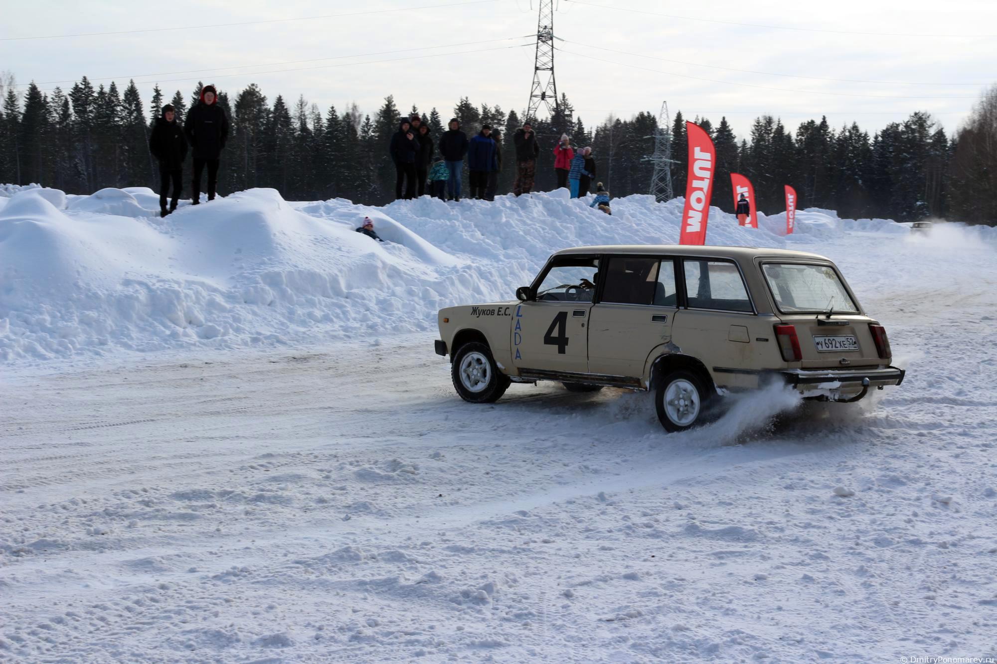 Февральские автогонки в Городце. 28.02.2021