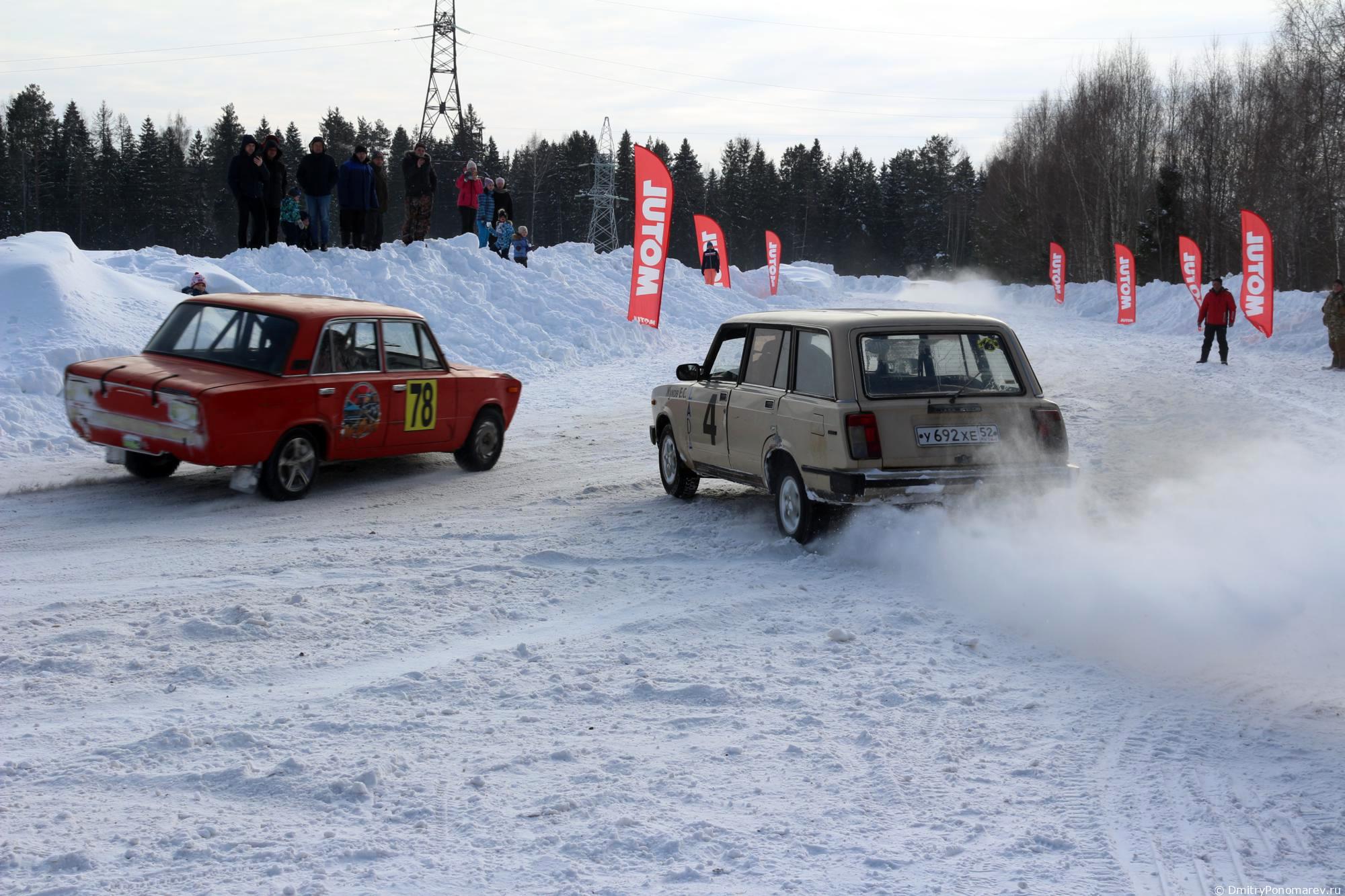 Февральские автогонки в Городце. 28.02.2021