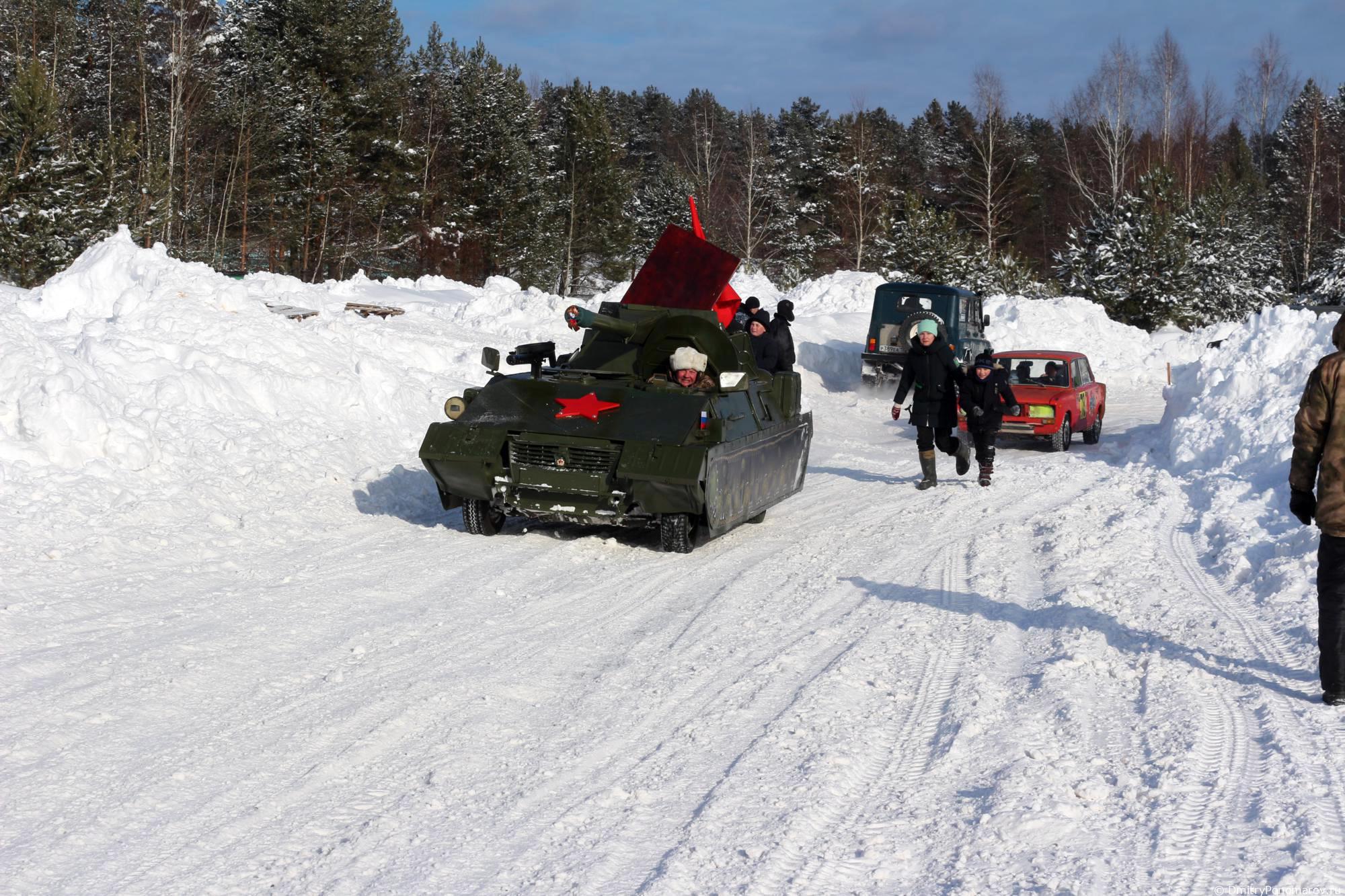 Февральские автогонки в Городце. 28.02.2021