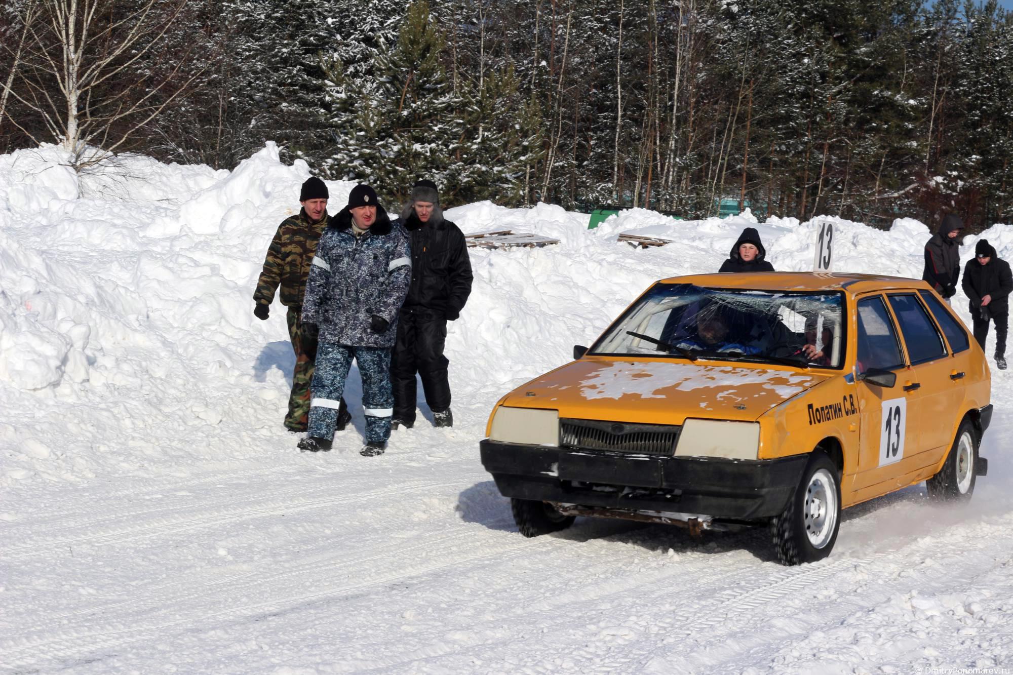 Февральские автогонки в Городце. 28.02.2021