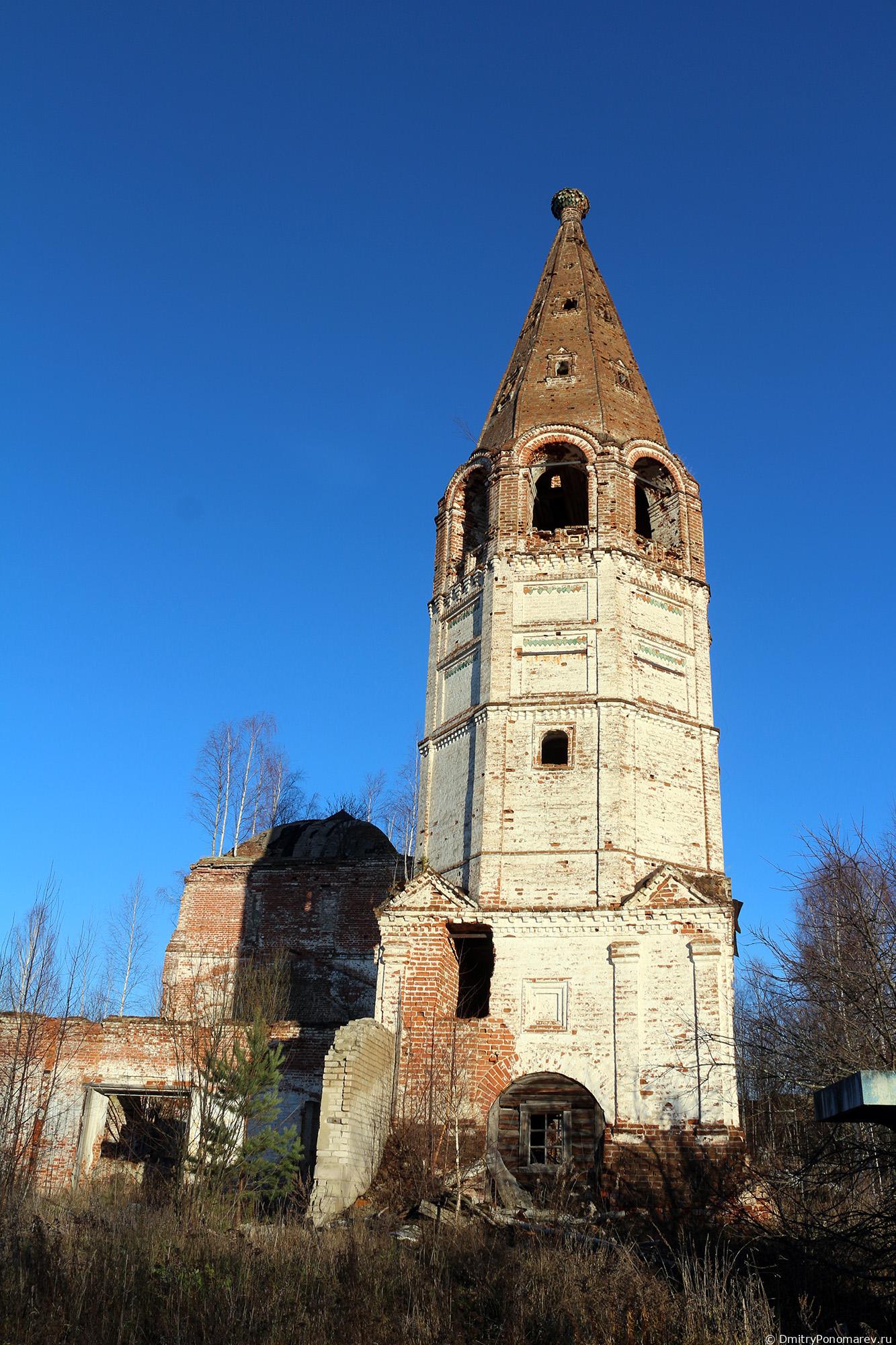Рождественская церковь в селе Гари