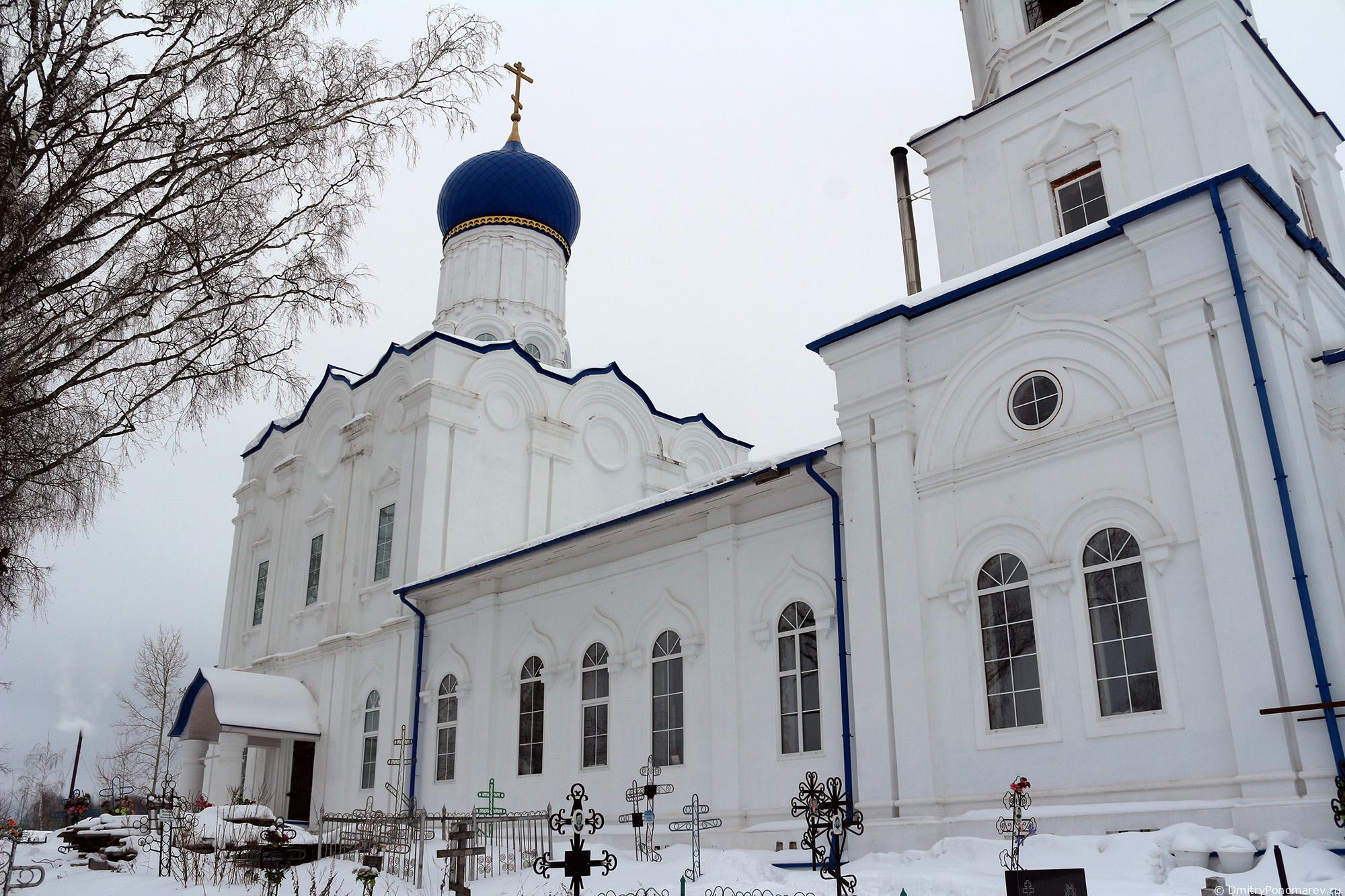 Церковь Казанской иконы Божией Матери в Воронино