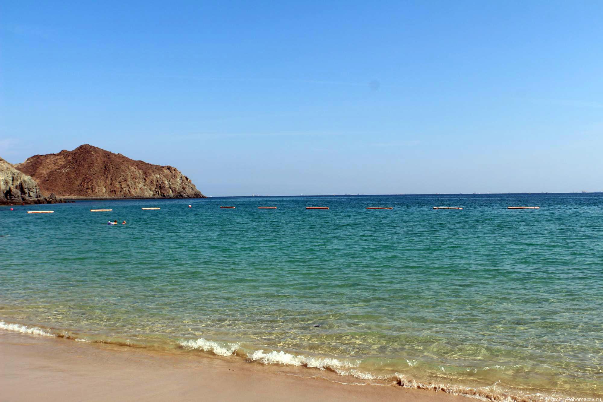 Пляж Oceanic Khorfakkan Resort