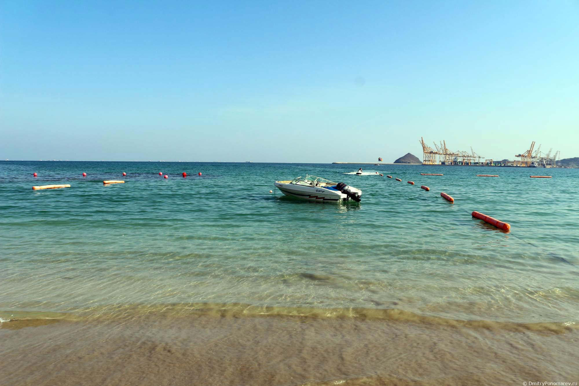 Пляж Oceanic Khorfakkan Resort