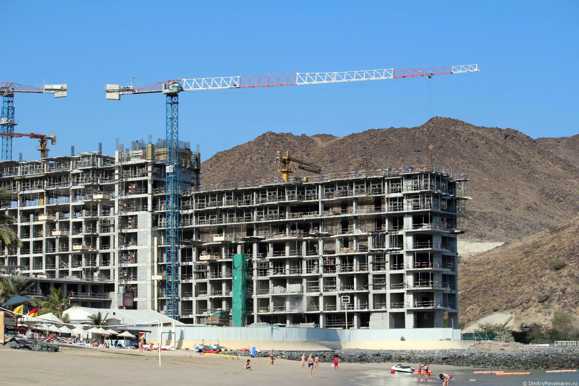 Пляж Oceanic Khorfakkan Resort